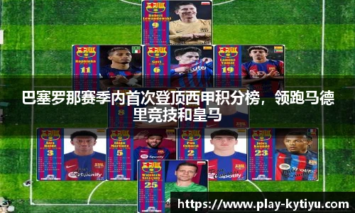 巴塞罗那赛季内首次登顶西甲积分榜，领跑马德里竞技和皇马